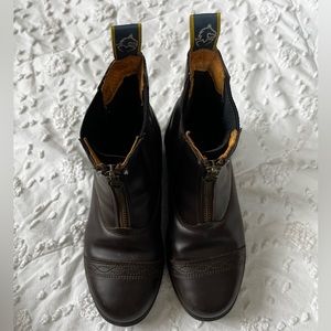 Girls Size 2 Brown Riding Boots